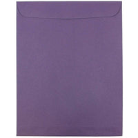 JAM Paper 10 x 13 Open End Catalog Envelopes, Dark Purple, 1000 Pack (1287032B)-Dark purple