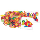 Roylco Paper Popz, 2 1/2", Assorted, 3000 Pack-Modern multi-Colour paper shapes infuse your art with vibrant patterns