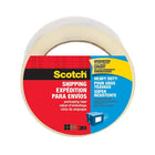 Scotch Heavy Duty Shipping Packaging Tape 3850-ESF, 1.88" x 54.6 yd (48 mm x 50 m)-Excellent holding power for heavy-duty packaging and shipping
Strong seal on all box types, including recycled boxes
Hot melt adhesive assures strong hold to fibrous materials