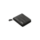 Champs Black Label Leather RFID Zip-Around Wallet, Black-Secure 3 way zip closure