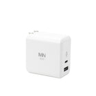 LBT Ultra Fast Mini 65W Dual-port GaN PD Wall Charger (45W + 12W) - White-This charger is also equipped with PPS (Programmable Power Supply) for fast and safe charging of compatible devices