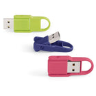 Verbatim Store 'n' Flip 32 GB USB Flash Drive - Assorted Colours-Dimensions: 5.31 x 3.54 x .29