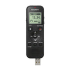 Sony Mono Digital Voice Recorder with Built-in USB, 4 GB (ICDPX370)-Long battery life enables up to 57 hrs recording (MP3 128kbps)
