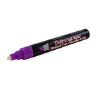 Marvy Uchida Chisel-Tip Liquid Chalk Markers - Erasable - Dustless - Purple - 2 Pack-Marker Tip: Chisel