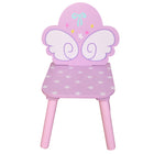 Danawares Unicorn Square Table with 2 Chairs & Storage Bag - Pink-Table Dimensions: 23.6"L x 23.6"W x 16.92"H