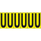 Identify Locations, Supplies & Tools, Individual Letter & Number Markers, U, 2-15/16", 18 Pack-Style - Letters