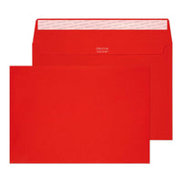 Blake Creative Color Bright Red Invitation Envelopes - 6" W x 9" L - Fire Engine Red - 25 Pack-Fire Engine Red