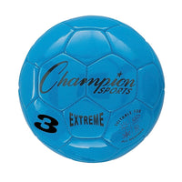Champion Sports Extreme Size 3 Blue Soccer Ball, 2 Pack (CHSEX3BL)-Use these balls as game balls or simply to practice like the pros. Designed for game play, practice, or recreation.