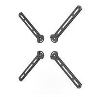 ShoppingAll Steel VESA Adapter for TVs & Monitors up to 400x400 Mounting Bracket Extension Kit-The SA-A10 VESA adapter can be used with a standard universal 75x75mm, or 100x100mm VESA mounts to fit TV and monitors with large 200x100mm, 200x200mm, 300x300mm, 400X200mm, 400x400mm VESA mounting patterns