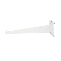 Can-Bramar Gridwall Shelf Bracket, 12", White, 50 Pack-Gridwall shelf bracket