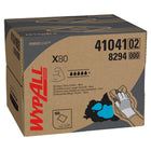 WypAll Power Clean X80 Heavy Duty Cloths (41041) - Brag Box - Blue - 160 Sheets-160 Blue WypAll Power Clean X80 Heavy Duty Cloths per BRAG Box; 1 box / case
