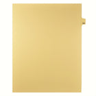 Mark Maker Legal Tabs - Letter Size - Buff - 1/25th cut - 25 tabs per package - 5 packages Pack - Number 130-Buff Single Tabs