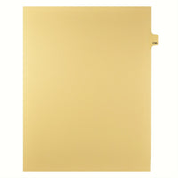 Mark Maker Legal Tabs - Letter Size - Buff - 1/25th cut - 25 tabs per package - 5 packages Pack - Number 130-Buff Single Tabs
