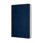 Moleskine Ruled Hard Cover Classic Expanded Notebook - Large - Sapphire Blue - 5" x 8.25"-Narrow Ruling