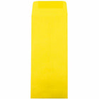 JAM Paper #11 Policy Business Coloured Envelopes - 4.5" x 10.375" - Yellow Recycled - 50 Pack-Quantity: 50 envelopes per pack