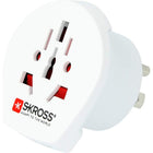 SKROSS World to UK Travel Adapter - White-Country Travel Adapter World to UK
