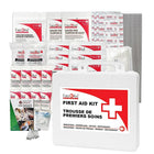 First Aid Central Ontario Section 9 Regulation First Aid Kit - 6-15 Persons - Plastic Case-10.5" x9.5" x 3" (26.6cm x 24.1cm x 7.6cm)