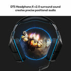 Logitech G432 Wired Gaming Headset - PC - Black-Experience three-dimensional audio that goes beyond 7.1 channels to make you feel like you’re right in the middle of the action