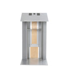 Urbann K6 Lectern No Wheels - Aluminum and Wood, Natural-Material: Natural wood, aluminum and russian plywood