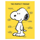 Eureka Peanuts The Perfect Friend Poster, 17" x 22"-Size: 17" x 22"