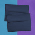 JAM Paper A7 Invitation Envelopes, 5.25 x 7.25, Navy Blue, 1000 Pack (LEBA717B)-Closure: Gum