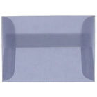 JAM Paper 4bar A1 Envelopes, 3.63 x 5 1/8, Translucent Vellum Wisteria Purple, 50 Pack (1591610I)-Wisteria purple translucent envelope
