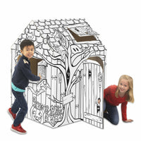 Bankers Box At Play Playhouse - 32"W x 38"L x 48"H - Halloween-Colour Your House: Your child can decorate their Playhouse in any way they want with markers, crayons, or paint, allowing them to exercise their creativity