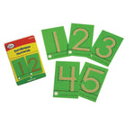 Didax Tactile Sandpaper Numeral, Grade Pre Kindergarten -1 (DD-210828)-Grades pre-kindergarten -1st