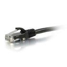 C2G 10ft Cat5e Snagless Unshielded (UTP) Ethernet Network Patch Cable - Black-Cable Length: 10 ft