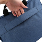 Vangoddy Messager Bag Shoulder Carrying Case For 15.6" Laptop - Navy Blue-Water resistant material, dual zipper openings along with padded carrying straps for convenient access and durable wear