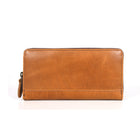 Tolredo Rhea Leather Clutch - Light Brown-100% top grain premium leather