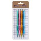 Pep Rally Side Click Mechanical Pencils - 0.7mm - HB - 4 Pack-Mechanical pencils