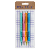 Pep Rally Side Click Mechanical Pencils - 0.7mm - HB - 4 Pack-Mechanical pencils