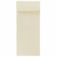 JAM Paper #10 Policy Business Strathmore Envelopes - 4.125" x 9.5" - Natural White Wove - 25 Pack-Colour: Natural White