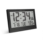 Marathon Watch Jumbo Atomic Clock with Auto Backlight - Black-Jumbo display: jumbo display for easy viewing and high legibility, even from broad distances.