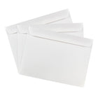 JAM Paper 8 3/4 x 11 1/2 Booklet Envelopes, White, 50 Pack-Gum Closure