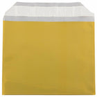 JAM Paper 4" x 5.5" Booklet Foil Envelopes with Self-Adhesive Closure - Gold - 25 Pack-Colour: Gold 