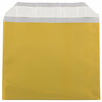JAM Paper 4" x 5.5" Booklet Foil Envelopes with Self-Adhesive Closure - Gold - 25 Pack-Colour: Gold 
