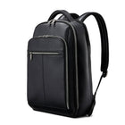 Samsonite Classic Leather Backpack 15.6", Black-Black, Top Grain Leather