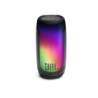 JBL Pulse 5 Portable Bluetooth Speaker with Lightshow - Black-Eye-catching 360-degree light show: Brighten your nights with 360 degrees of eye-catching colors synced to the beat of your favorite songs, or match your mood by customizing the bigger, bolder lightshow on the Pulse 5's expanded transparent outer body using the JBL Portable app
