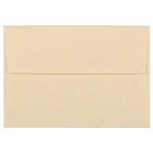 JAM Paper 4bar A1 Envelopes, 3.63 x 5 1/8, Parchment Brown Recycled, 1000 Pack (900755332B)-Brown