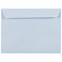 JAM Paper Booklet Envelopes - 9" x 12" - Baby Blue - 250 Pack -Colour: Baby Blue