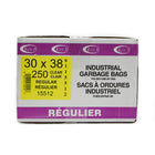 Eco II Garbage Bags - Regular - 30" x 38" - Clear Tint - 250 Pack-30" x 38"
