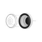 Logitech Circle 2 Window Mount, (961-000430)-Dimensions: 2.9" x 2.9" x 2.1", 0.09 lb