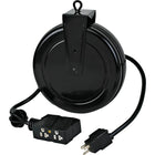 Lind Equipment Cord Reel - Industrial-Four 5-20R grounded outlets providing a full 15A of power