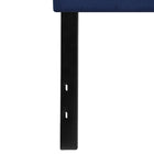 Flash Furniture Cambridge Tufted Upholstered King Size Headboard - Navy Fabric-Navy Fabric Upholstery