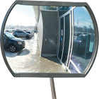 Zenith Safety Roundtangular Convex Mirror With Telescopic Arm - 2 Pack-Height: 12"