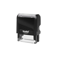 Trodat 4911 DIY Climate-Neutral Self-Inking Stamp, 3-Line, 9/16" x 1-1/2"-Create your own stamp on the Trodat website with an easy, customer-friendly, step-by-step process