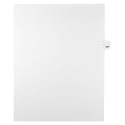Mark Maker Legal Exhibit Index Tab White Single Tabs, 1/25th Cut, Letter Size, No Holes, Number 184, 25 Pack-White Single Tabs, 1/25th Cut
