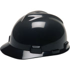 MSA V-Gard Protective Caps - Fas-Trac Suspension, Ratchet Suspension, Black - 4 Pack-Certification(s) ANSI Type I
